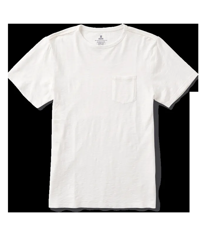 Men Roark Tees Well Worn Midweight Organic Tee Off White