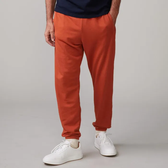 Men Sale MONROW Lounge Sweats Faded Rust
