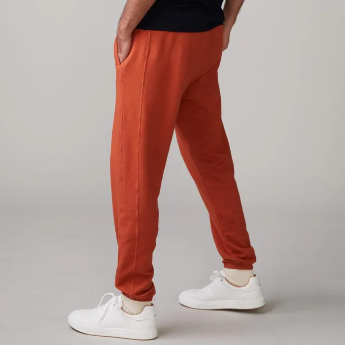 Men Sale MONROW Lounge Sweats Faded Rust