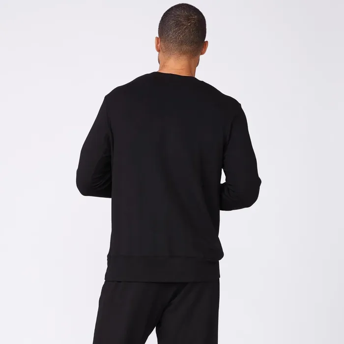 Men Sale MONROW Lounge Sweatshirt Black