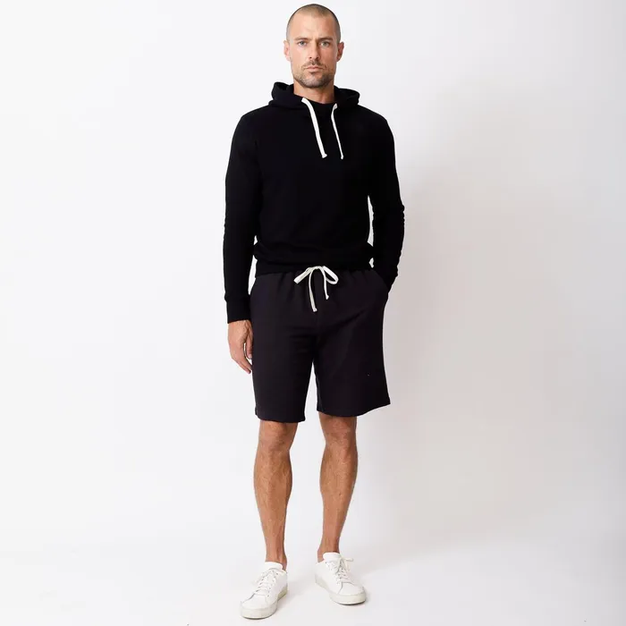 Men Sale MONROW Pullover Hoody Black