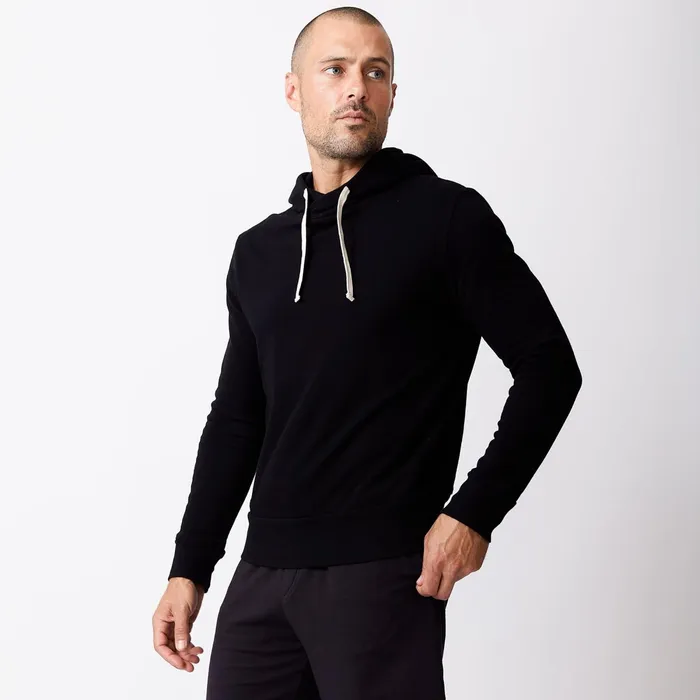 Men Sale MONROW Pullover Hoody Black