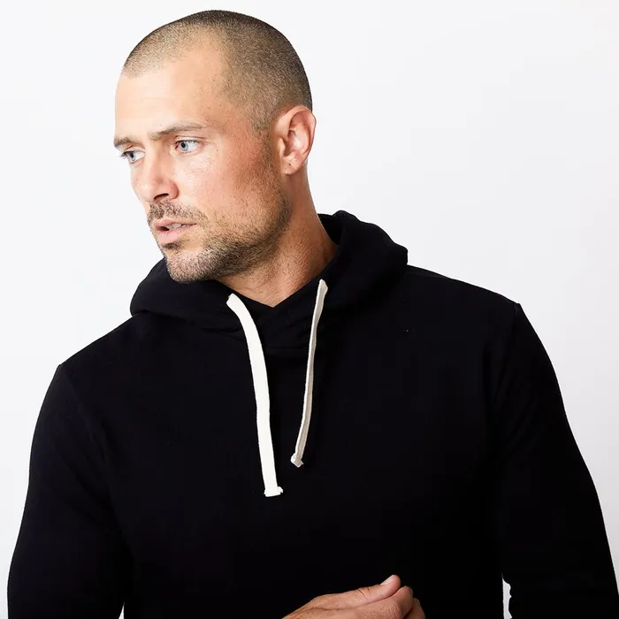 Men Sale MONROW Pullover Hoody Black