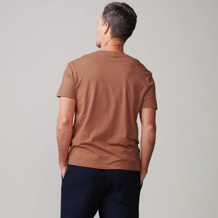 Men Sale MONROW Relaxed Crew Caramel