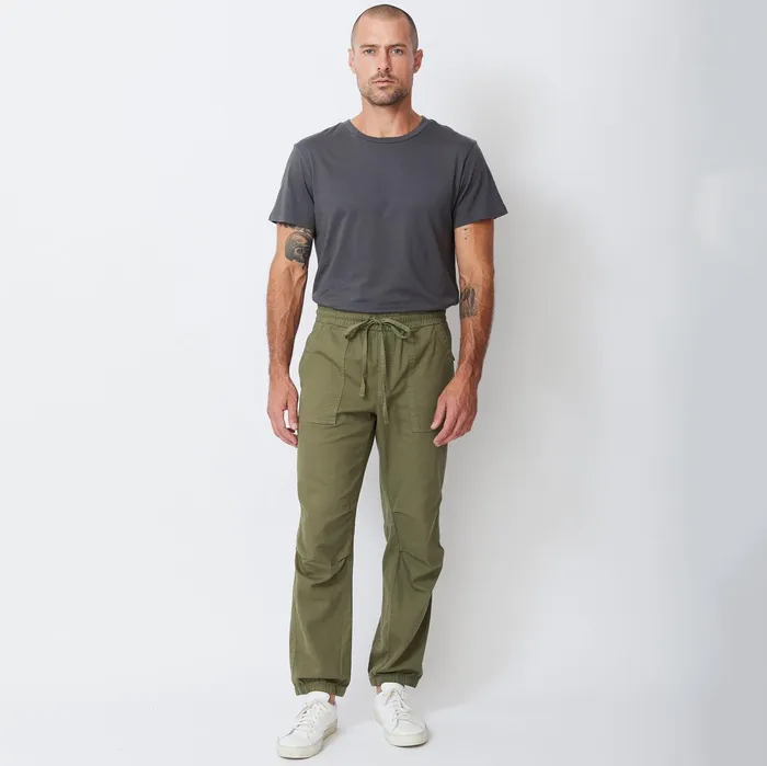 Men Sale MONROW Relaxed Crew Faded Black