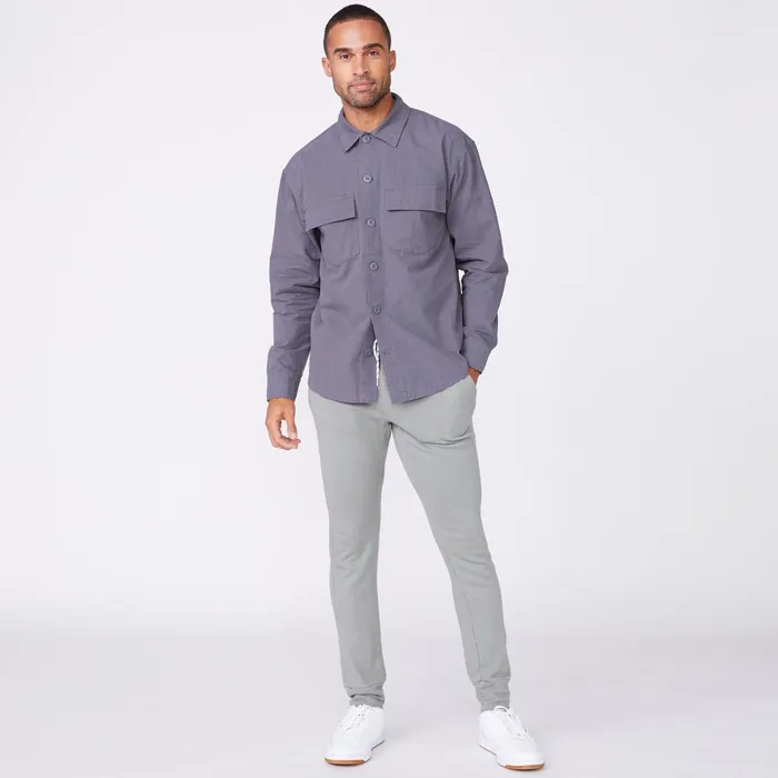 Men Sale MONROW Shirt Jacket Neptune