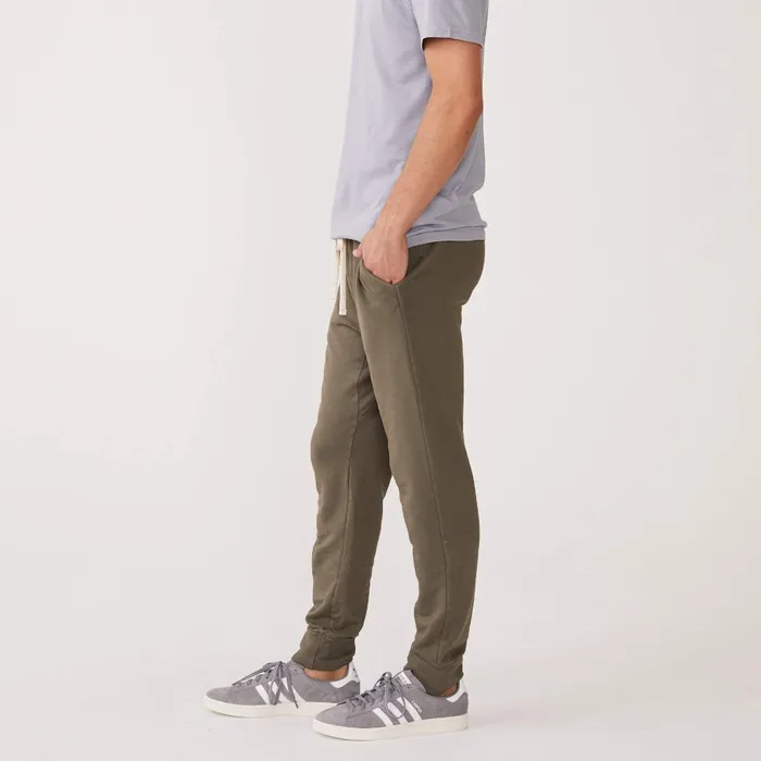 Men Sale MONROW Supersoft Fleece Jogger Olive