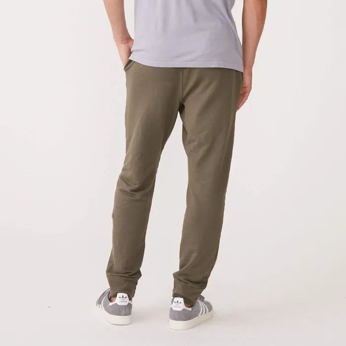 Men Sale MONROW Supersoft Fleece Jogger Olive Men Sale MONROW Supersoft Fleece Jogger Olive