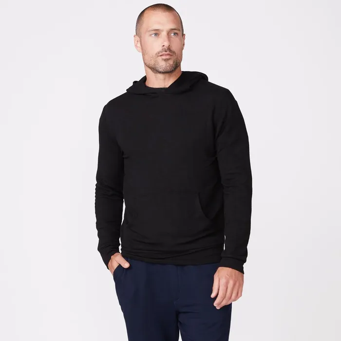 Men Sale MONROW Supersoft Pullover Hoody Black