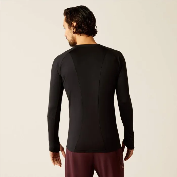 Men Scrubs Ariat VentTEK Underscrub Baselayer Black Men Scrubs Ariat VentTEK Underscrub Baselayer Black