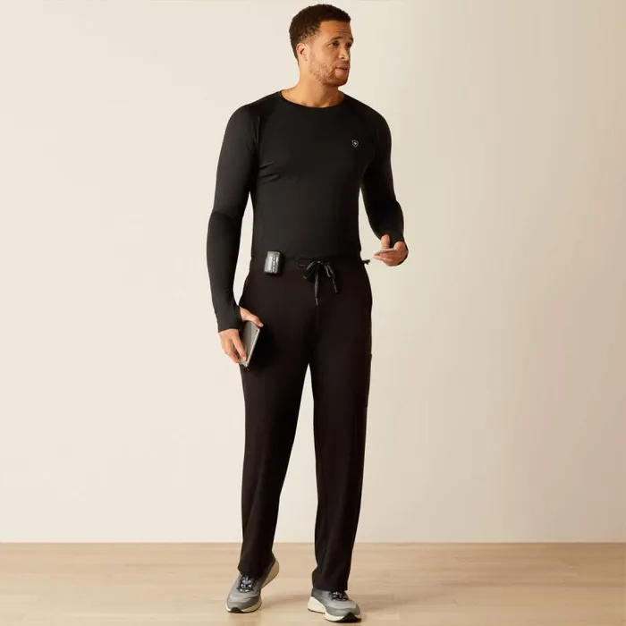 Men Scrubs Ariat VentTEK Underscrub Baselayer Black Men Scrubs Ariat VentTEK Underscrub Baselayer Black