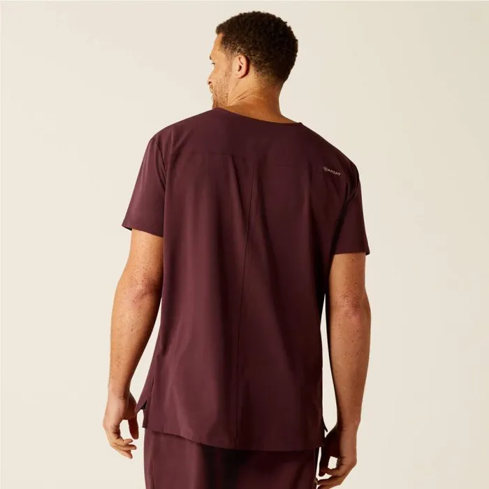 Men Scrubs Ariat Whitman Scrub Top Winetasting