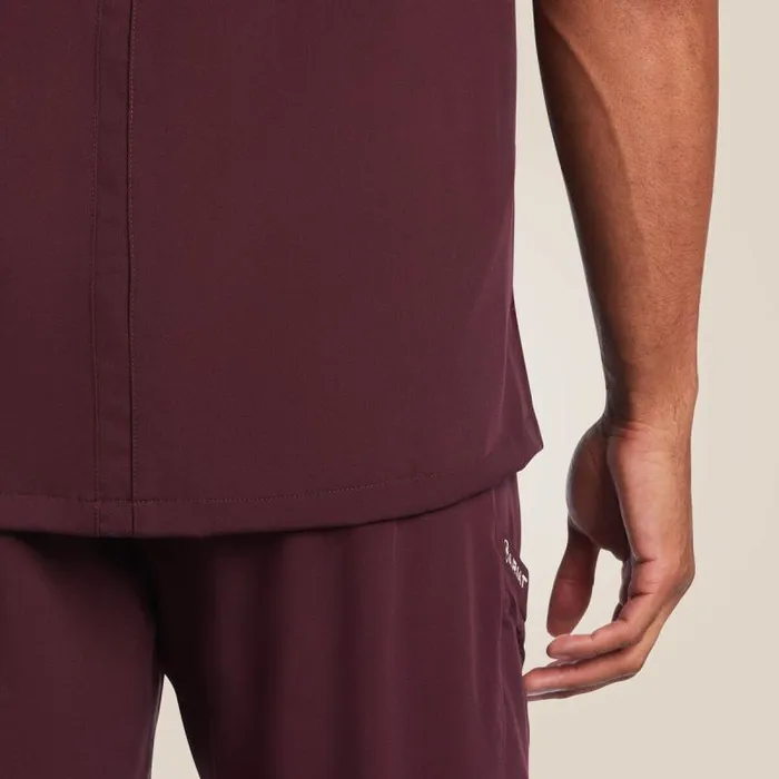Men Scrubs Ariat Whitman Scrub Top Winetasting