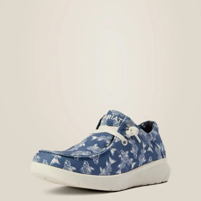 Men Shoes and Sneakers Ariat Hilo Bonefish Blue