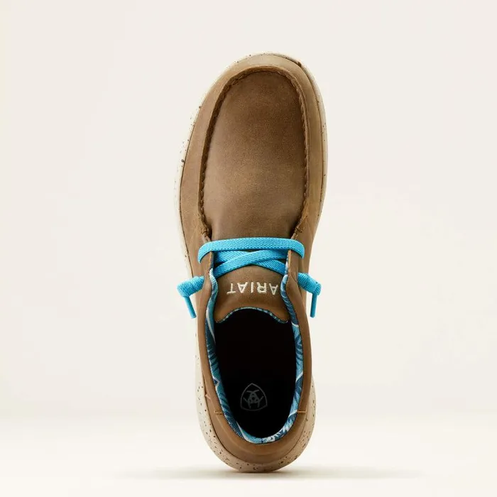 Men Shoes and Sneakers Ariat Hilo Brown Bomberblue