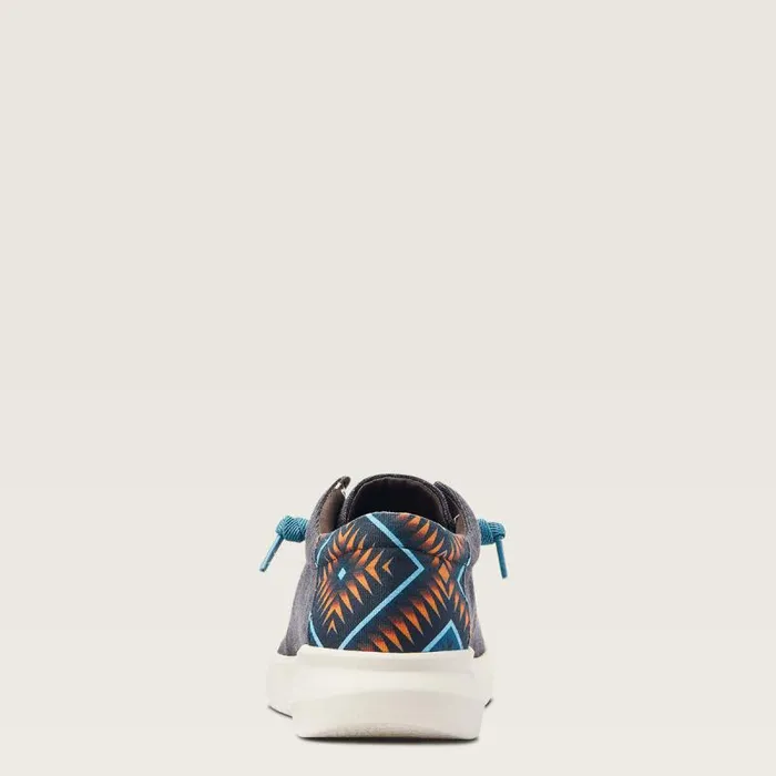 Men Shoes and Sneakers Ariat Hilo Charcoal Blueblue Southwest