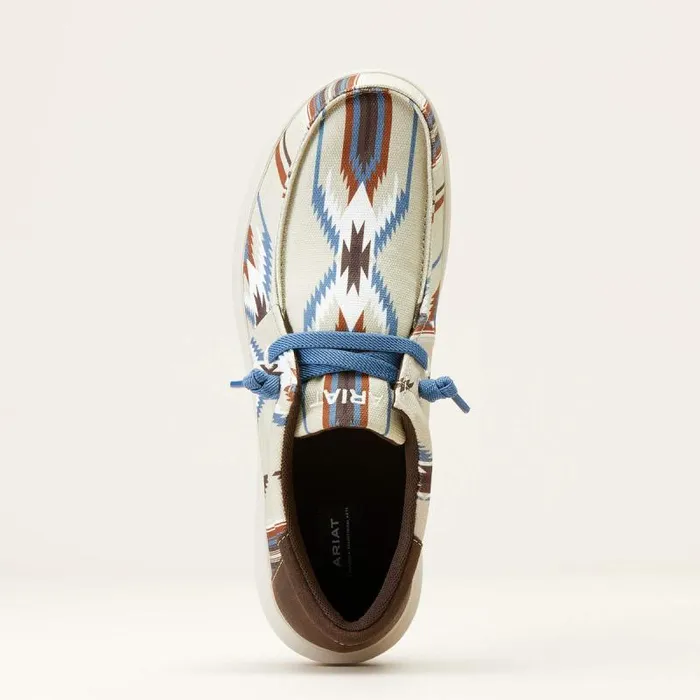 Men Shoes and Sneakers Ariat Hilo Chimayo Arroyo Tan