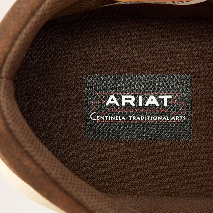 Men Shoes and Sneakers Ariat Hilo Chimayo Arroyo Tan