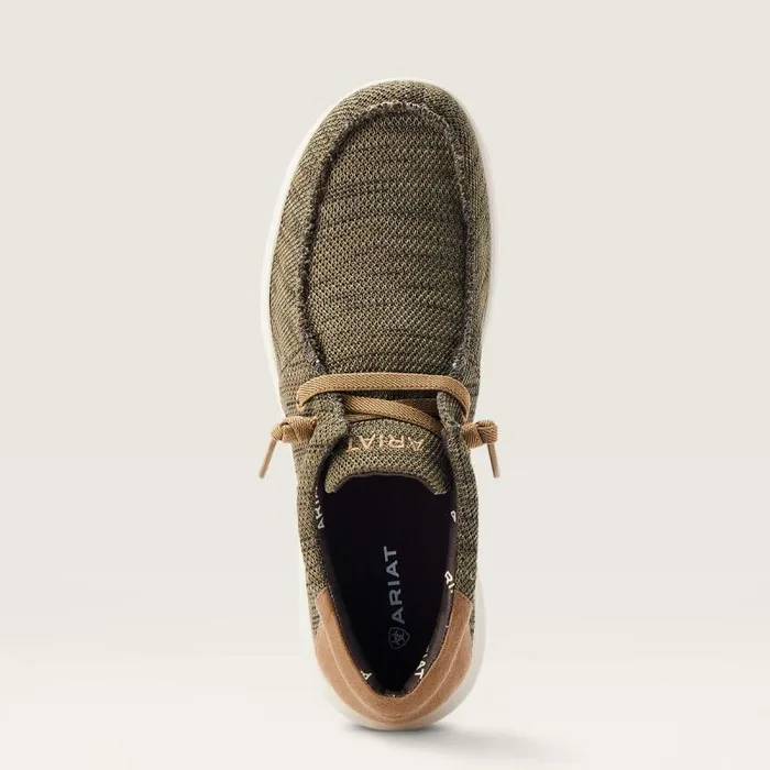 Men Shoes and Sneakers Ariat Hilo Heathered Olivetan