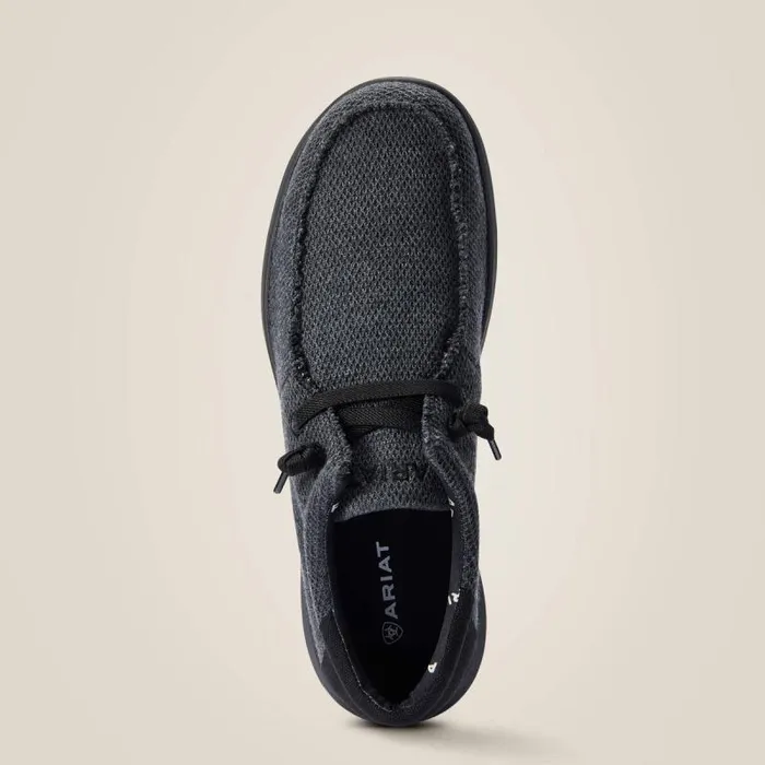 Men Shoes and Sneakers Ariat Hilo Heathered Smokeblack Men Shoes and Sneakers Ariat Hilo Heathered Smokeblack