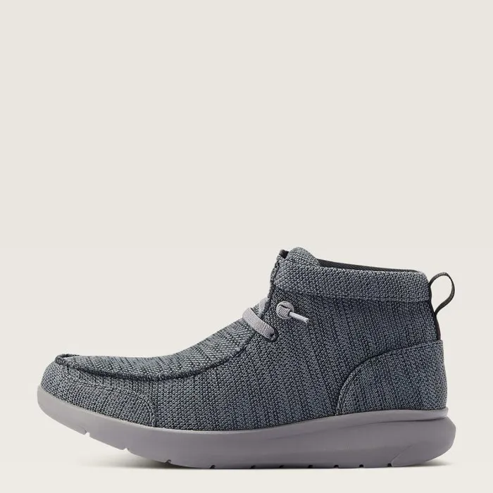 Men Shoes and Sneakers Ariat Hilo Mid Heathered Smoke Men Shoes and Sneakers Ariat Hilo Mid Heathered Smoke