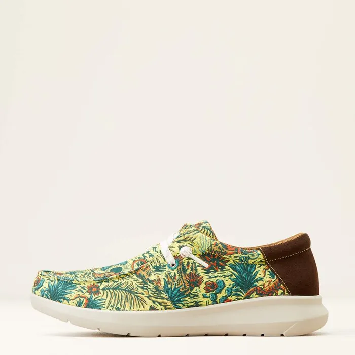 Men Shoes and Sneakers Ariat Hilo Sendero Yellow Mojave Print Men Shoes and Sneakers Ariat Hilo Sendero Yellow Mojave Print