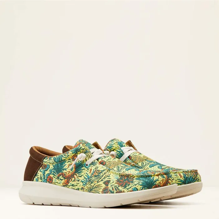 Men Shoes and Sneakers Ariat Hilo Sendero Yellow Mojave Print Men Shoes and Sneakers Ariat Hilo Sendero Yellow Mojave Print