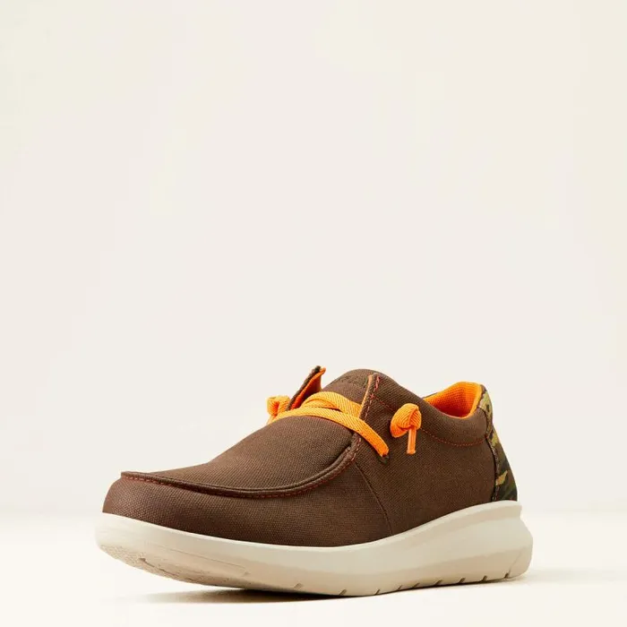 Men Shoes and Sneakers Ariat Hilo Stretch Lace Browndeerskull Camo
