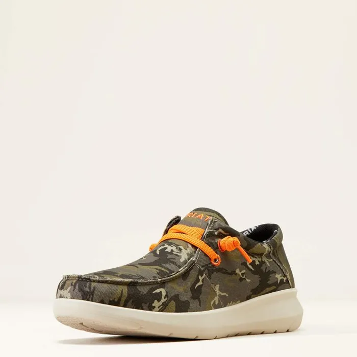 Men Shoes and Sneakers Ariat Hilo Stretch Lace Dark Camo