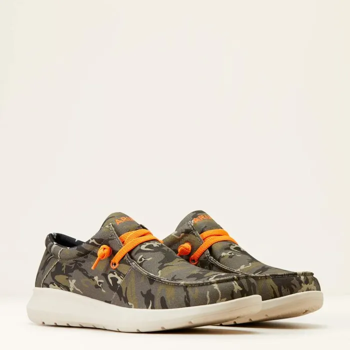 Men Shoes and Sneakers Ariat Hilo Stretch Lace Dark Camo Men Shoes and Sneakers Ariat Hilo Stretch Lace Dark Camo