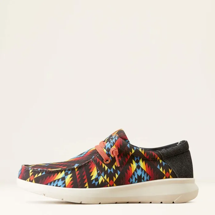 Men Shoes and Sneakers Ariat Hilo Stretch Lace Fiery Southwest Print Men Shoes and Sneakers Ariat Hilo Stretch Lace Fiery Southwest Print