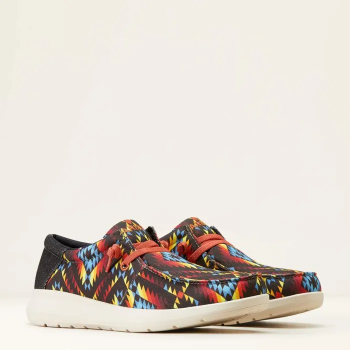 Men Shoes and Sneakers Ariat Hilo Stretch Lace Fiery Southwest Print Men Shoes and Sneakers Ariat Hilo Stretch Lace Fiery Southwest Print