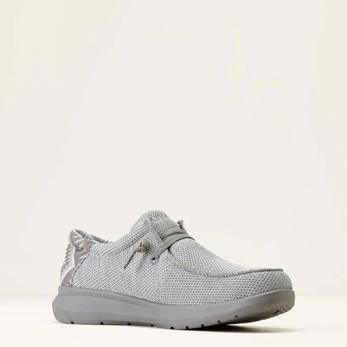 Men Shoes and Sneakers Ariat Hilo Stretch Lace Light Heather