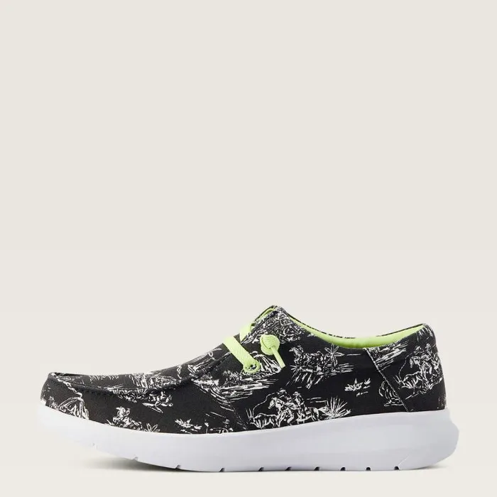 Men Shoes and Sneakers Ariat Hilo Western Aloha Black Aloha Toile Men Shoes and Sneakers Ariat Hilo Western Aloha Black Aloha Toile
