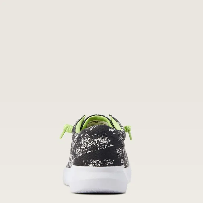 Men Shoes and Sneakers Ariat Hilo Western Aloha Black Aloha Toile Men Shoes and Sneakers Ariat Hilo Western Aloha Black Aloha Toile