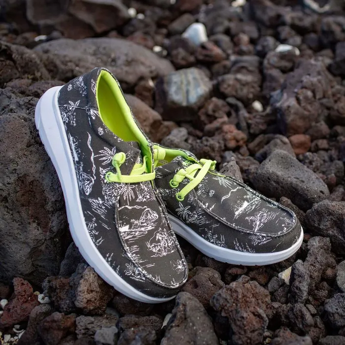Men Shoes and Sneakers Ariat Hilo Western Aloha Black Aloha Toile Men Shoes and Sneakers Ariat Hilo Western Aloha Black Aloha Toile