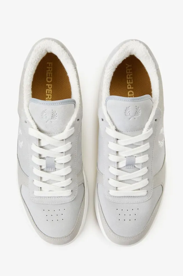 Men Shoes Fred Perry B300 Limestonesnow White