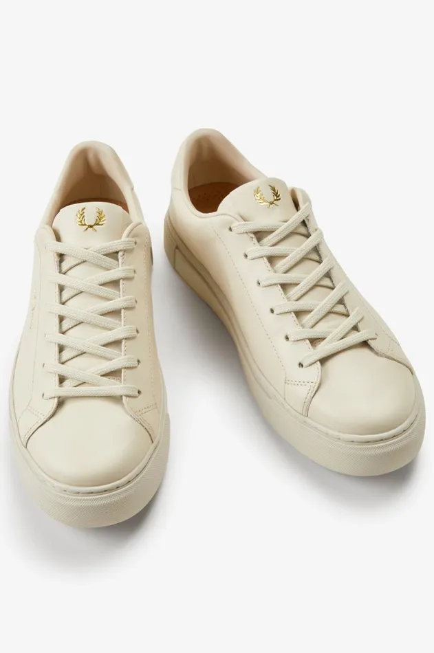 Men Shoes Fred Perry B71 Oatmealgold