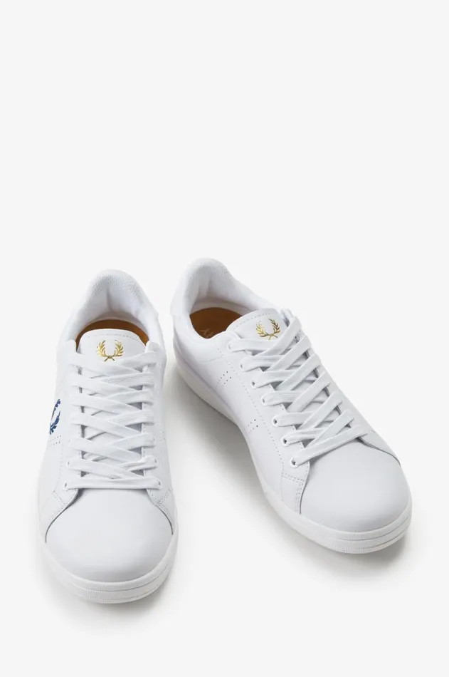 Men Shoes Fred Perry B721 Oatmealmarmalad