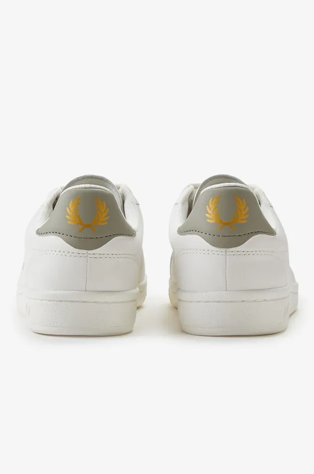 Men Shoes Fred Perry B721 Snow Whitewarm Grey