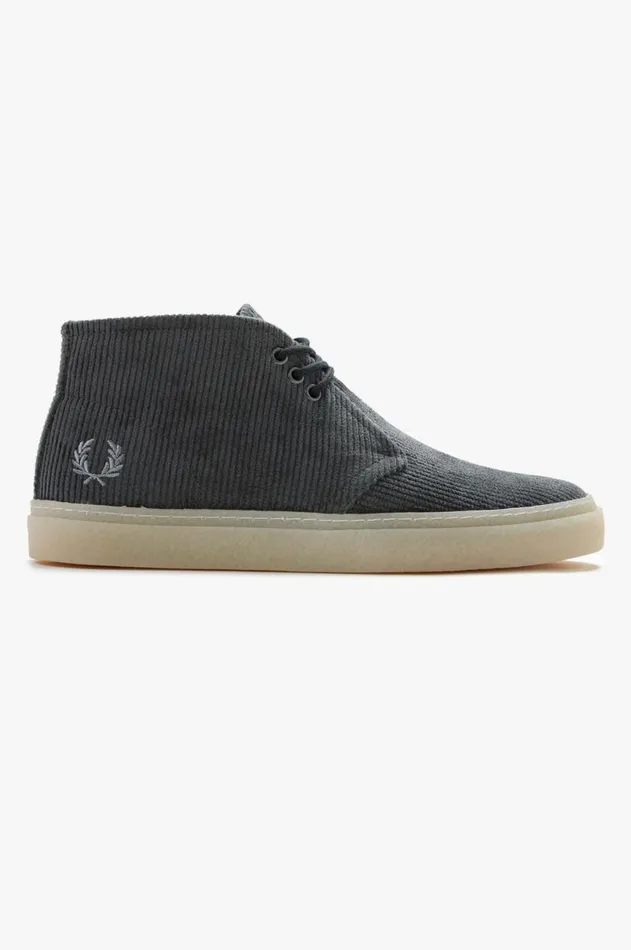 Men Shoes Fred Perry Hawley Anchor Grey