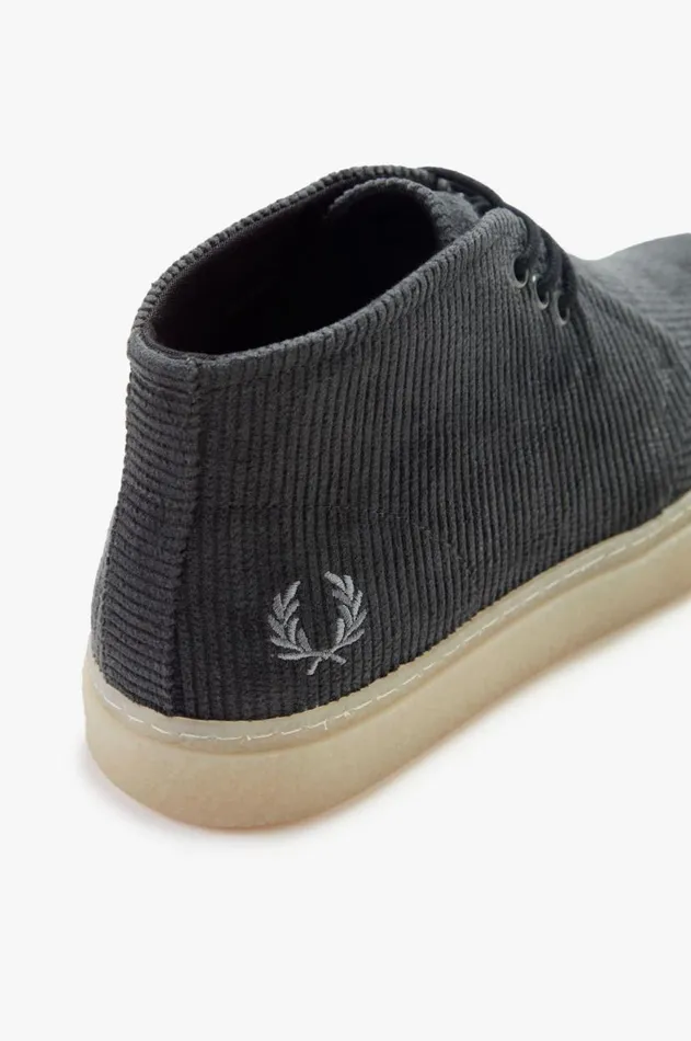 Men Shoes Fred Perry Hawley Anchor Grey