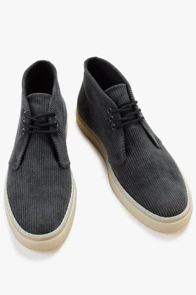 Men Shoes Fred Perry Hawley Anchor Grey