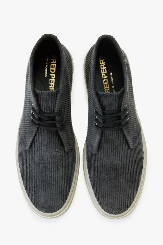 Men Shoes Fred Perry Hawley Anchor Grey