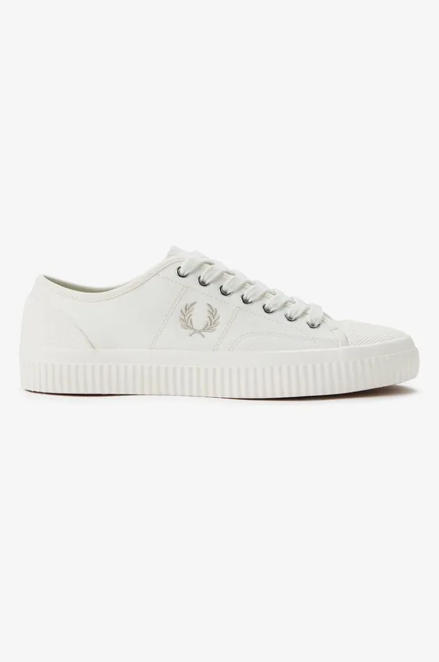 Men Shoes Fred Perry Low Hughes Light Ecruoatmeal