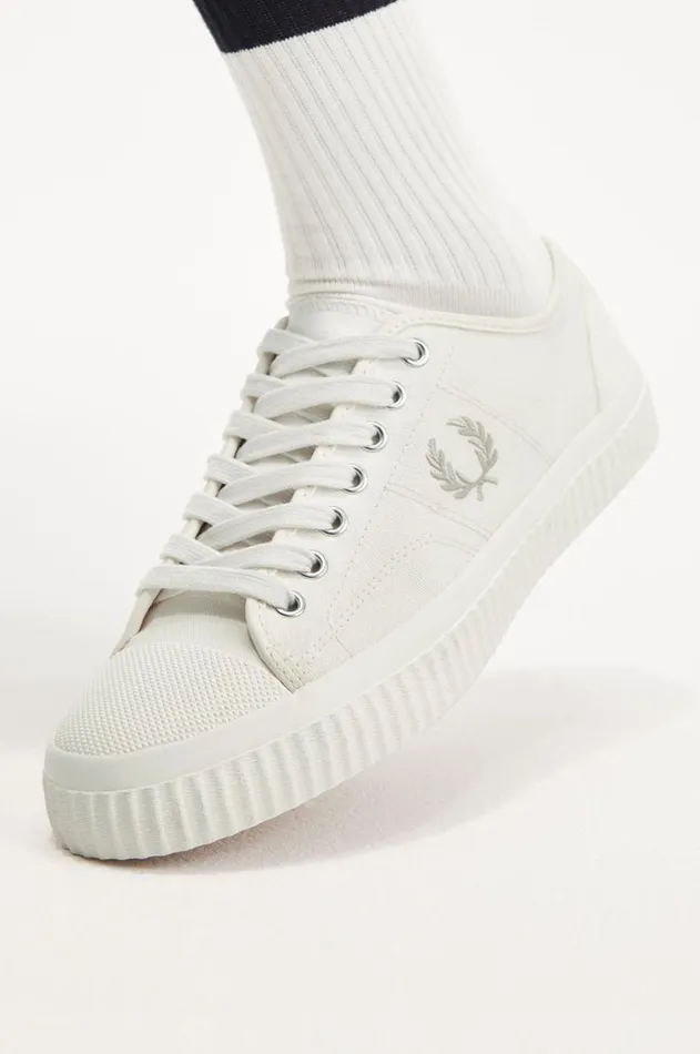 Men Shoes Fred Perry Low Hughes Light Ecruoatmeal