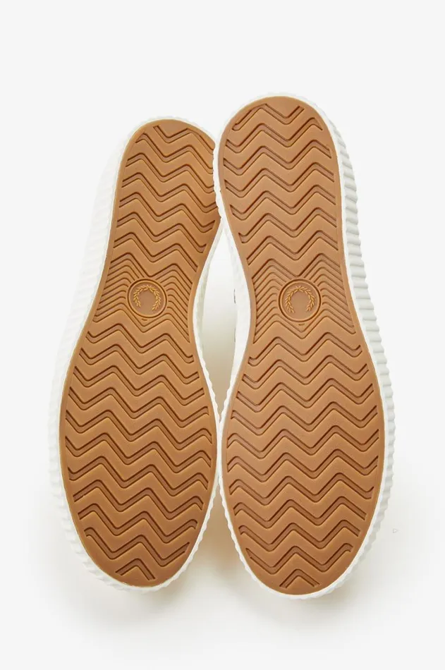 Men Shoes Fred Perry Low Hughes Light Ecruoatmeal
