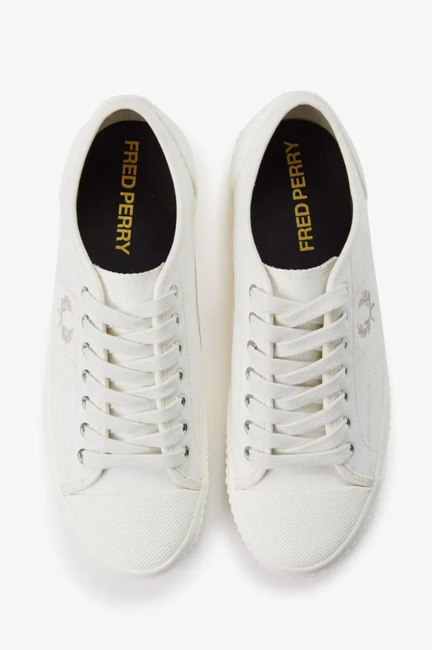 Men Shoes Fred Perry Low Hughes Light Ecruoatmeal