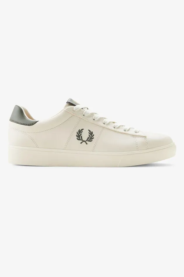 Men Shoes Fred Perry Spencer Ecrulaurel Wreath Green