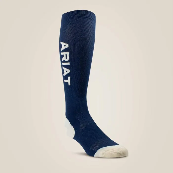 Men Socks Ariat AriatTEK Performance Socks Navysummer Sand